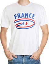 France t-shirt voor heren 2xl