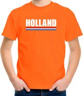 Oranje Holland supporter shirt kinderen M (134-140)