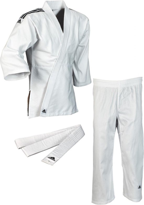 Judopak Adidas voor beginners en kinderen | J350 | wit (Maat: 150) - adidas
