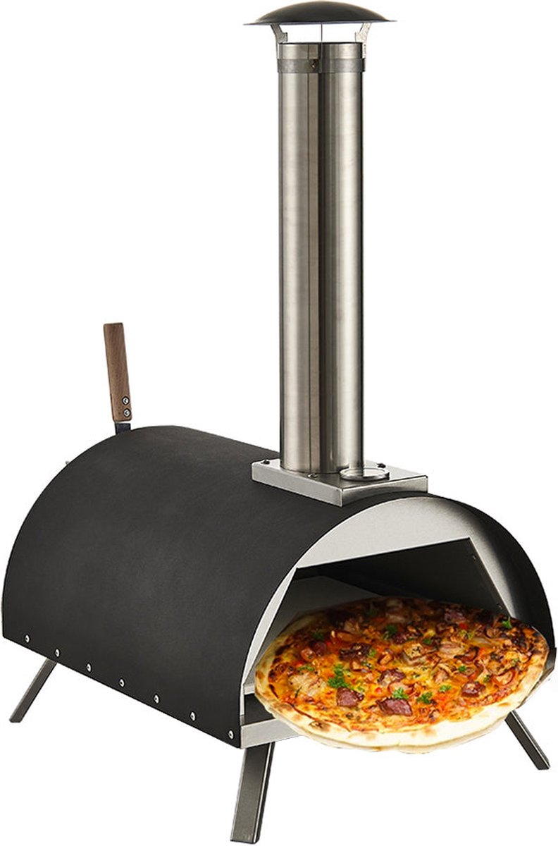 Red Deco Buiten pizza oven L82xl40 5cm STROMBOLI