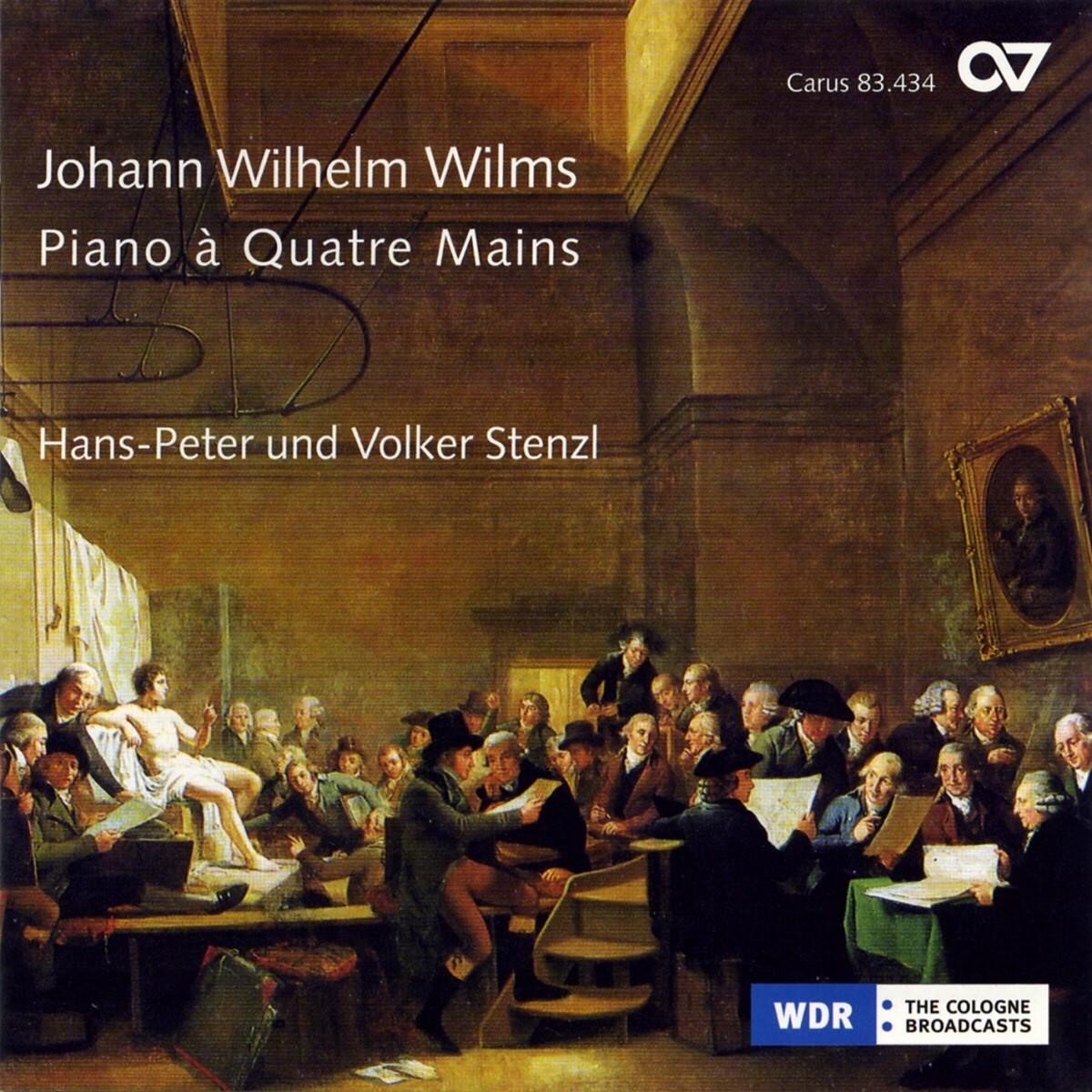 Hans-Peter & Volker Stenzl - Wilms: Piano A Quatre Mains (CD)