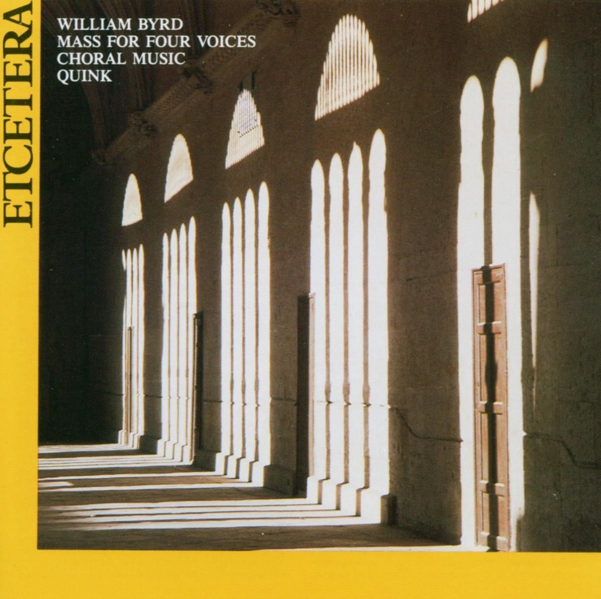 Quink Vocal Ensemble - Byrd: Vocal Music (CD)