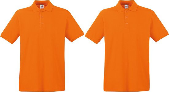 Polo shirt premium van katoen voor heren - Polo t-shirts voor heren