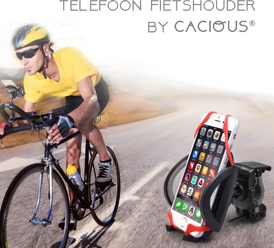 Telefoon Houder voor Fiets of Motor - Universele fietshouder o.a. voor Samsung  Galaxy... | bol.com