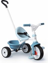 Smoby Be Move Blauw - Driewieler met duwstang