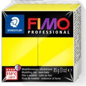 FIMO professional - ovenhardende, professionele boetseerklei blok 85 g - kleur citroen