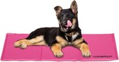Relaxdays koelmat hond - verkoelende mat - stevige hondenmat met gel - koelkussen kat - 50 x 90 cm