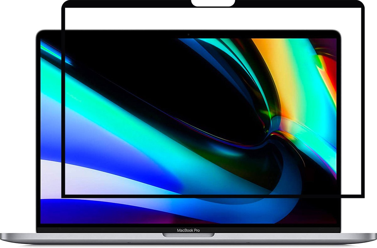GrizzlyCoat - Apple MacBook Pro 16 Inch (2019-2020) Screenprotector Anti-Glare Folie - Case Friendly - Zwart