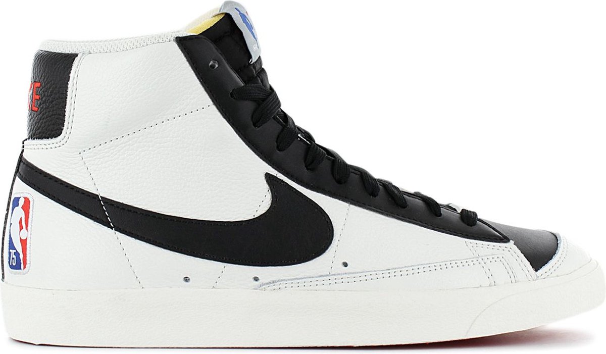 Nike Blazer Mid 77 EMB NBA 75th Anniversary Trail Blazers Heren Sneakers Sportschoenen Schoenen DD8025-101 Wit