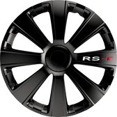 Autostyle Wieldoppen 15 inch RS-T Zwart - ABS