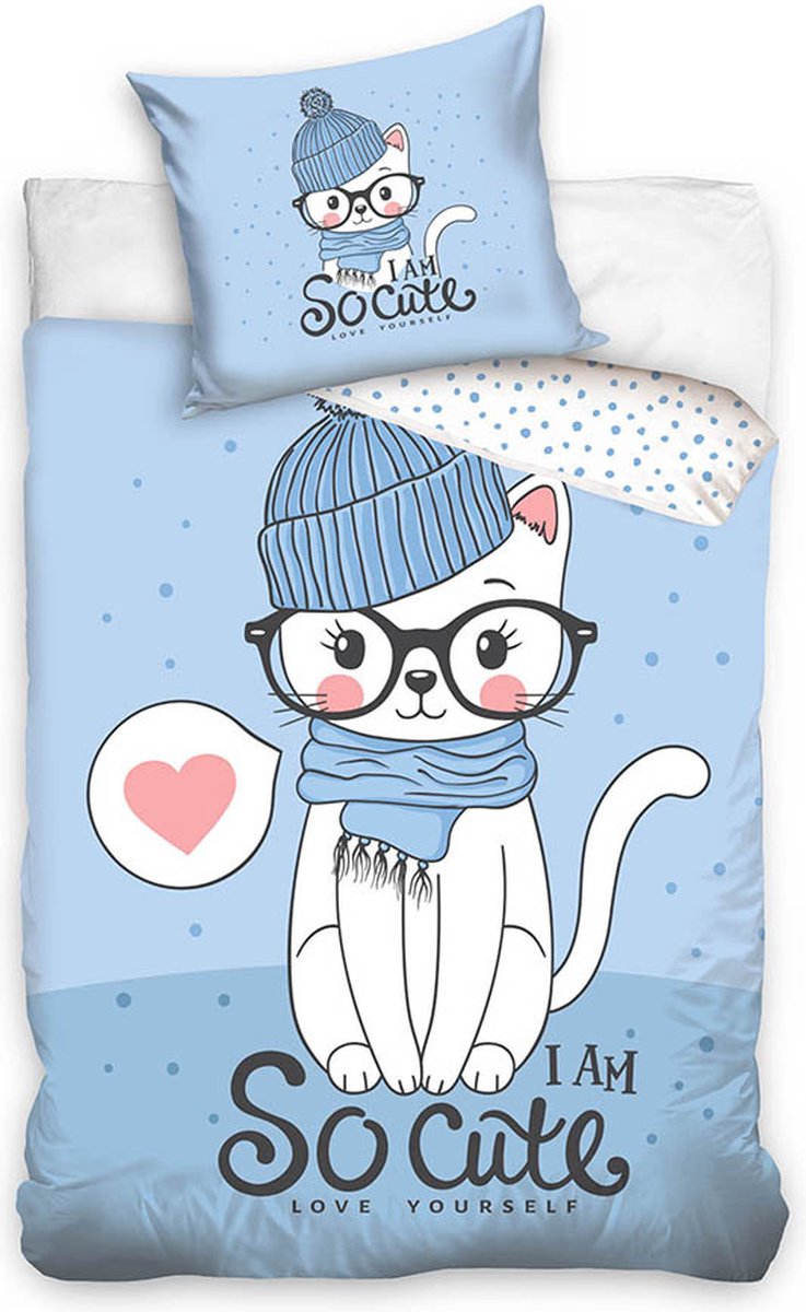 Dekbedovertrek So cute 140x200 cm
