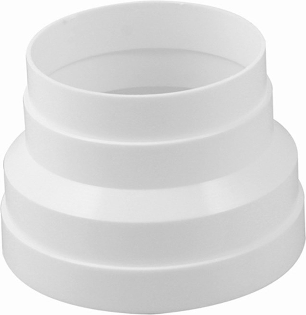 Nedco Verloopstuk ventilatiekanaal Wit - 125-150mm