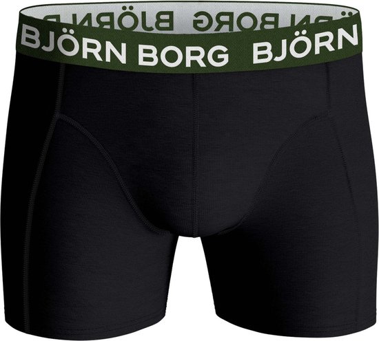Björn Borg Boxershort Essential - Onderbroeken - Boxer - 7 stuks - Heren - Maat L - Zwart - Björn Borg