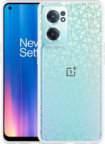 OnePlus Nord CE2 Hoesje Triangles - Designed by Cazy