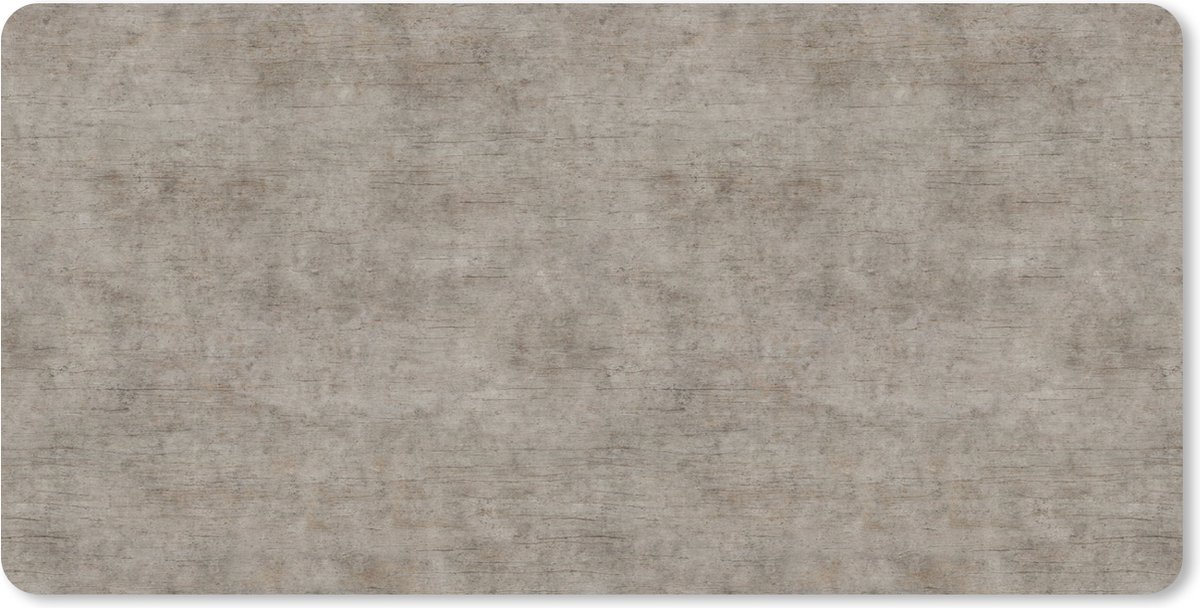 Muismat XXL 100x50 cm - Bureau onderlegger - Bureau mat Retro - Beton print - Patroon - Bureaumat - Gaming mousepad xl - Bureaulegger groot - Computer deskmat