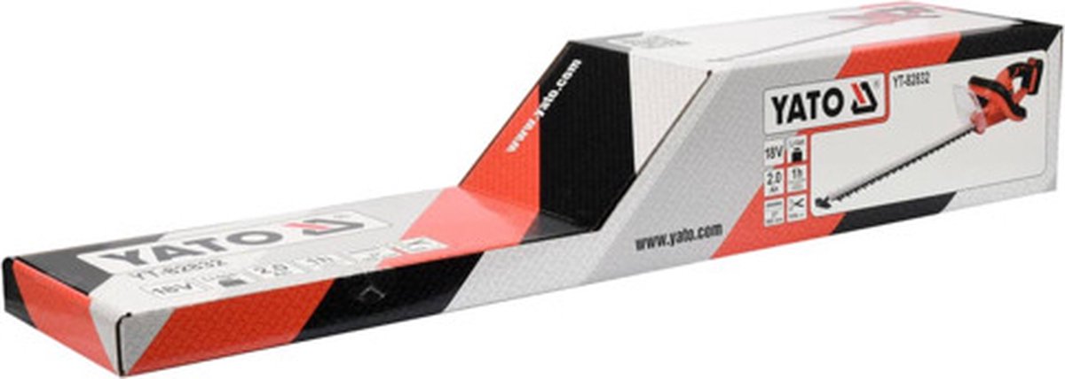 YATO-Heggenschaar-met-2,0-Ah-Li-ion-accu-18-V-560-mm thumbnail 3