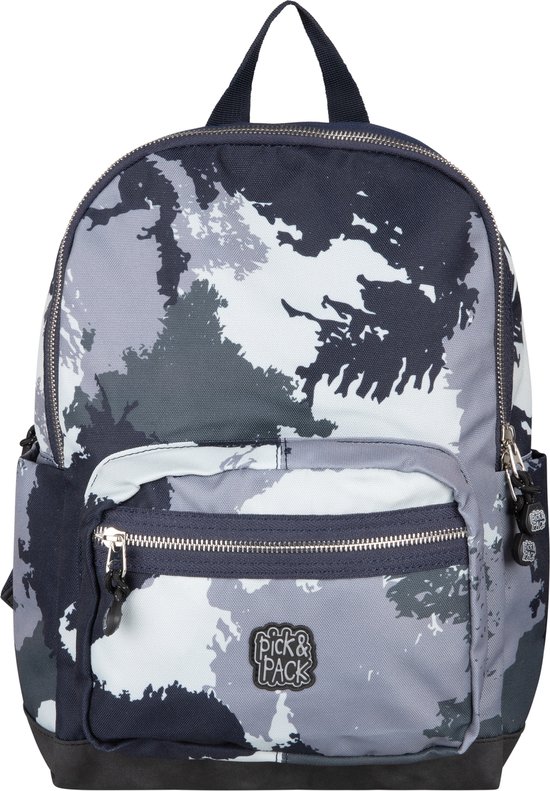 Pick & Pack Faded Camo - Sac à dos - Grijs - Taille M