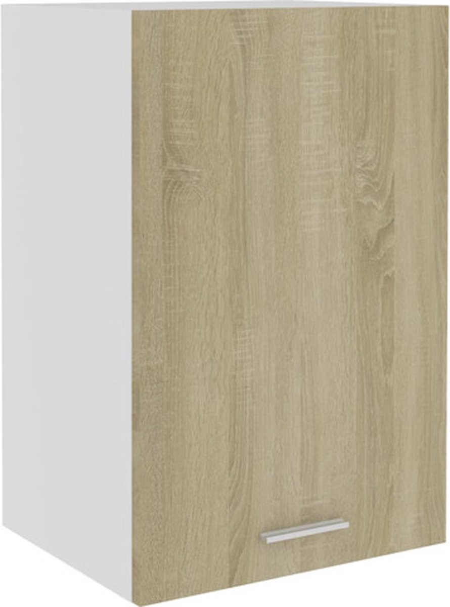 vidaXL Bovenkast - Lyon - 39,5x31x60 - cm - bewerkt - hout - sonoma - eikenkleurig sonoma eiken