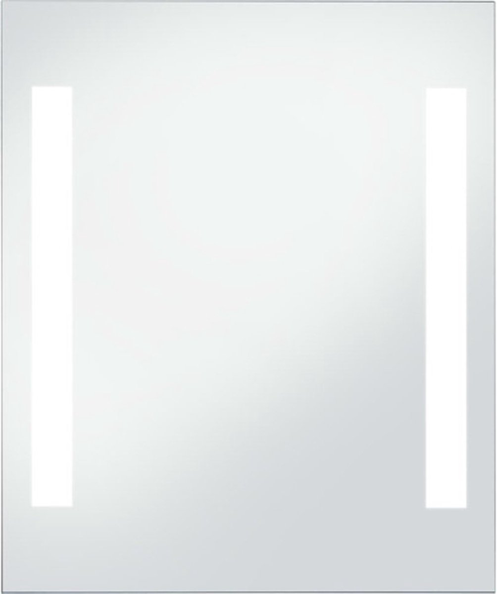vidaXL - Badkamerspiegel - LED - 50x60 - cm
