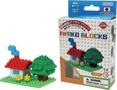 Iwako Blocks puzzel gum - Boomhut