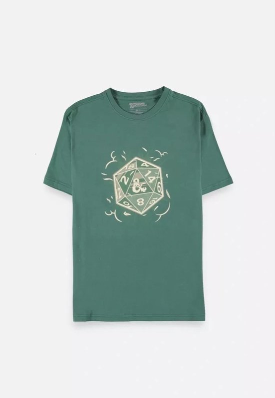 Dungeons & Dragons - Dice Heren T-shirt - XL - Groen