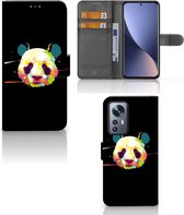 Telefoontas Xiaomi 12 Pro Hoesje ontwerpen Panda Color Sinterklaas Cadeautje