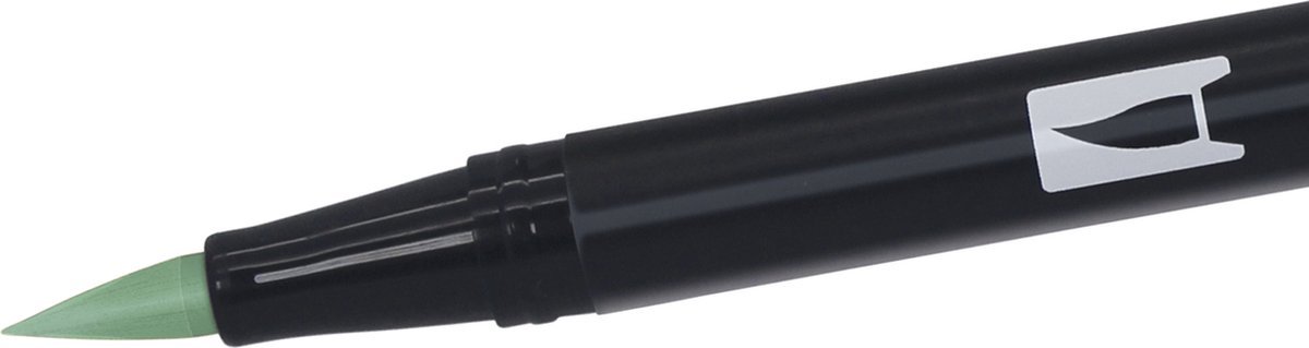 Tombow Brush pen - ABT 312 - Dual Brushpen - Holly Green - Groen — afbeelding 2