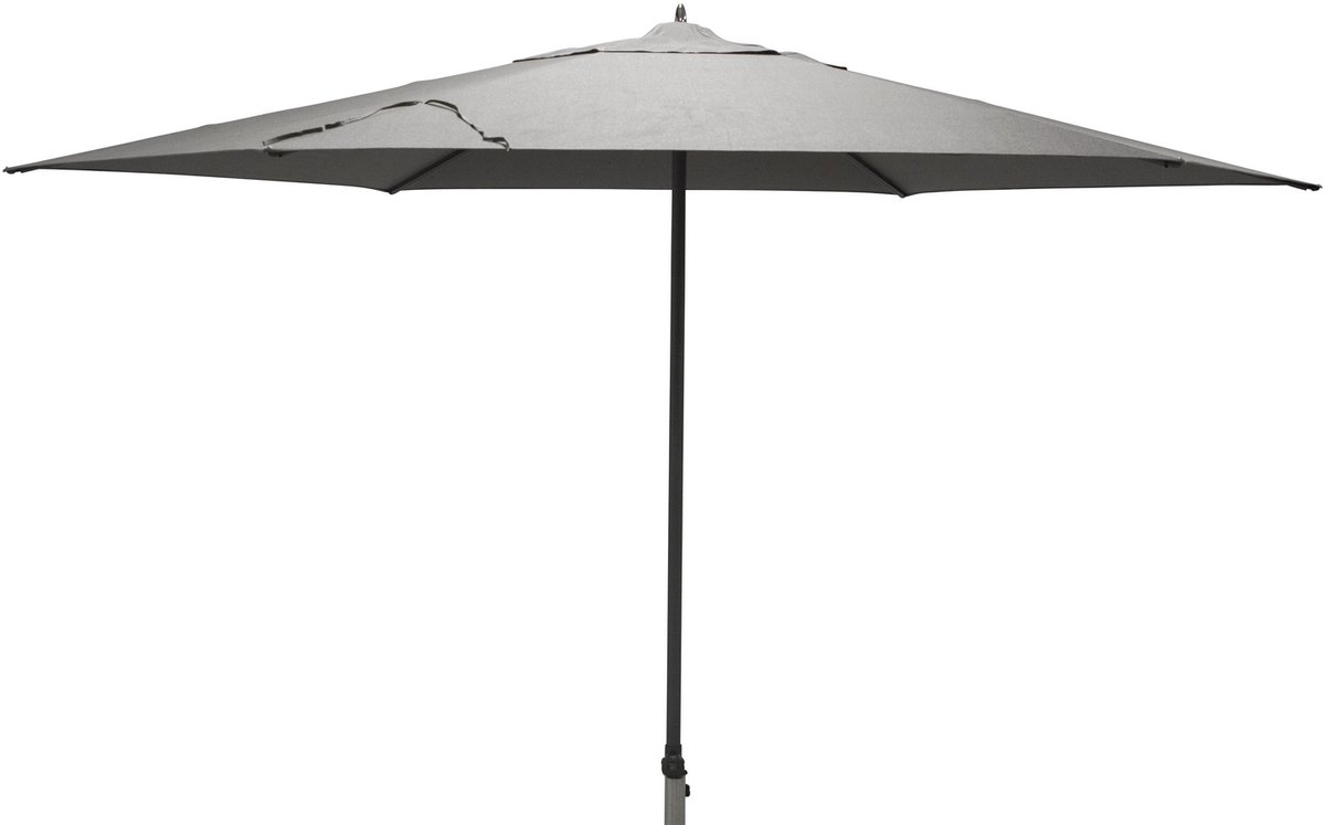 Bol.com 4-Seasons stokparasol Azzurro 350 cm - Charcoal OP=OP aanbieding