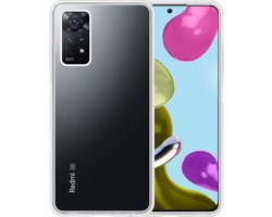 Hoesje - Geschikt voor Xiaomi Mi 10 Pro - Sterk & Shockproof - Siliconen Case - Hoes Cover - Telefoonhoes - Transparant