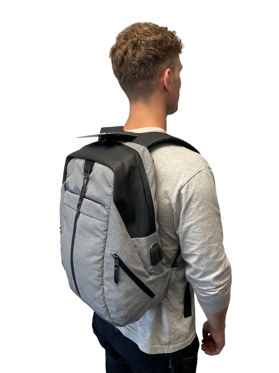 Backpack USB Laptoprugzak - 15,6 inch - Waterdichte Ritsen - Rugtas - Anti Diefstal - Design 2023