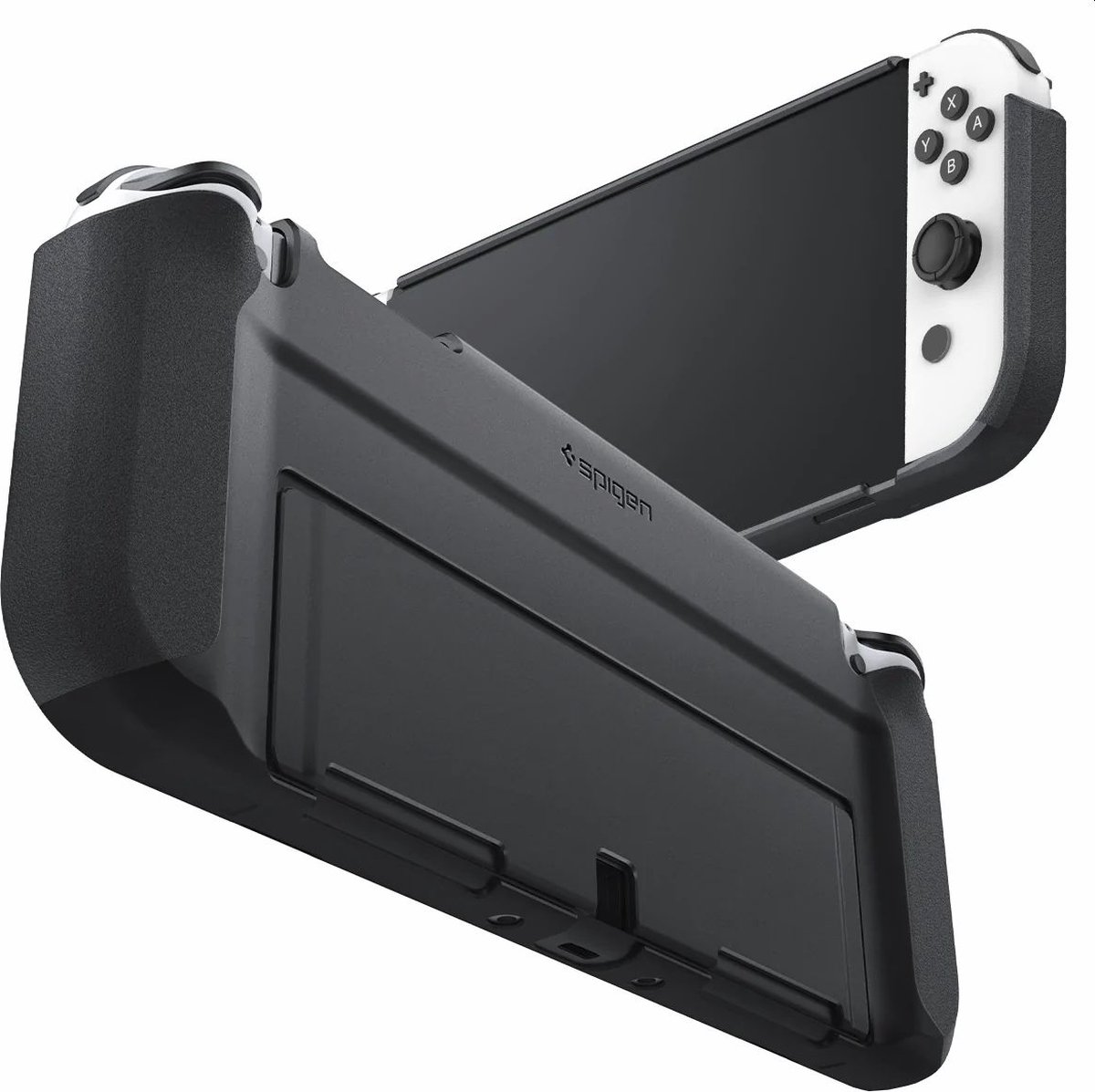 Spigen Thin Fit hoesje - Geschikt voor Nintendo Switch Oled - Zwart