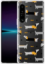 Sony Xperia 1IV Hoesje Teckels Designed by Cazy
