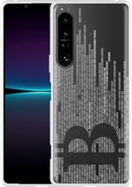 Sony Xperia 1IV Hoesje Cryptoexchange Designed by Cazy