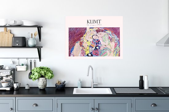 Affiche d'art - Gustav Klimt - La vierge (1980) - 80x60 cm