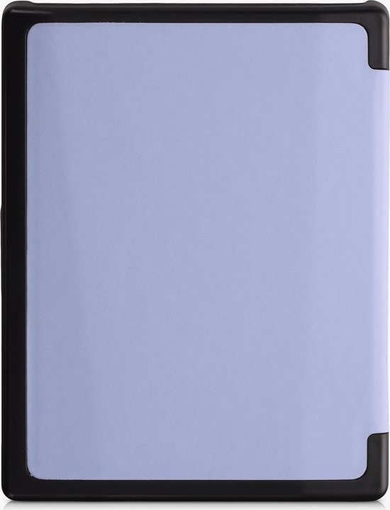 kwmobile e-reader hoesje geschikt voor Kobo Aura Edition 1 hoes - E reader flip case met magnetische sluiting - Ereader cover in lavendel van Merkloos — afbeelding 5