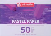 Papier pastel Talens Art Creation - blanc - mélange FSC