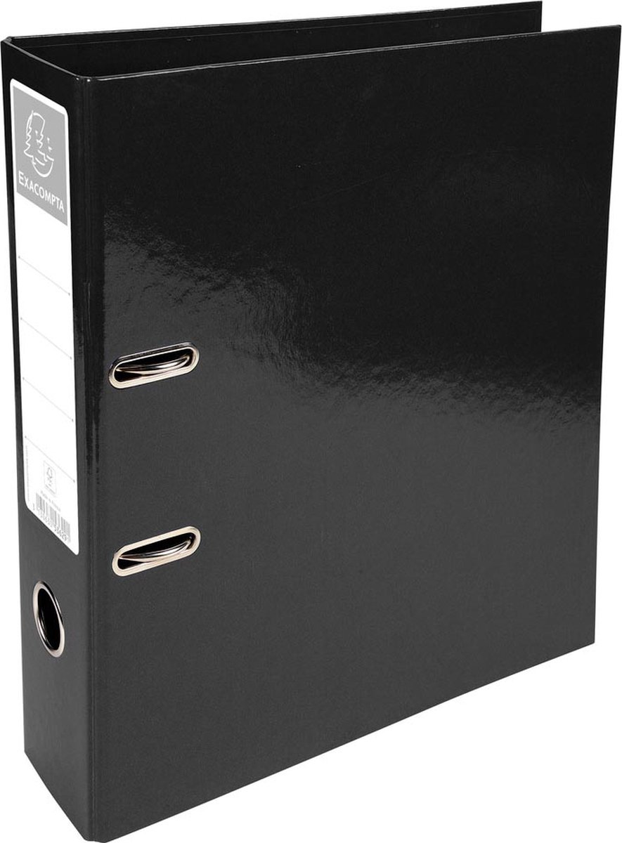 Exacompta Iderama ordner, ft A4, rug van 7 cm, zwart 10 stuks