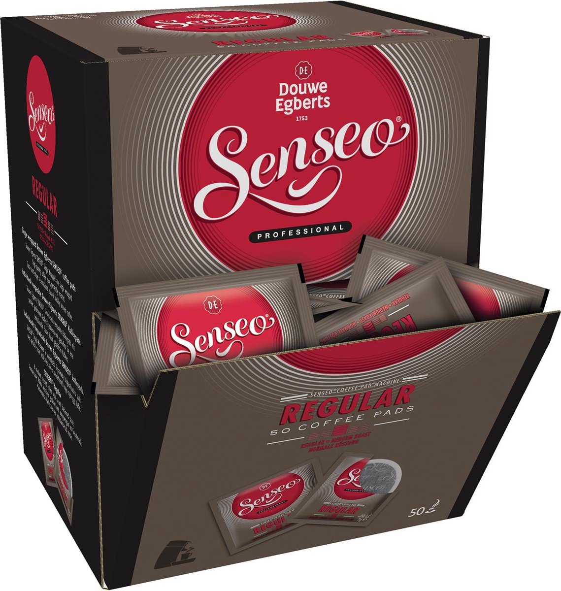 Koffiepads douwe egberts senseo regular p/st verp