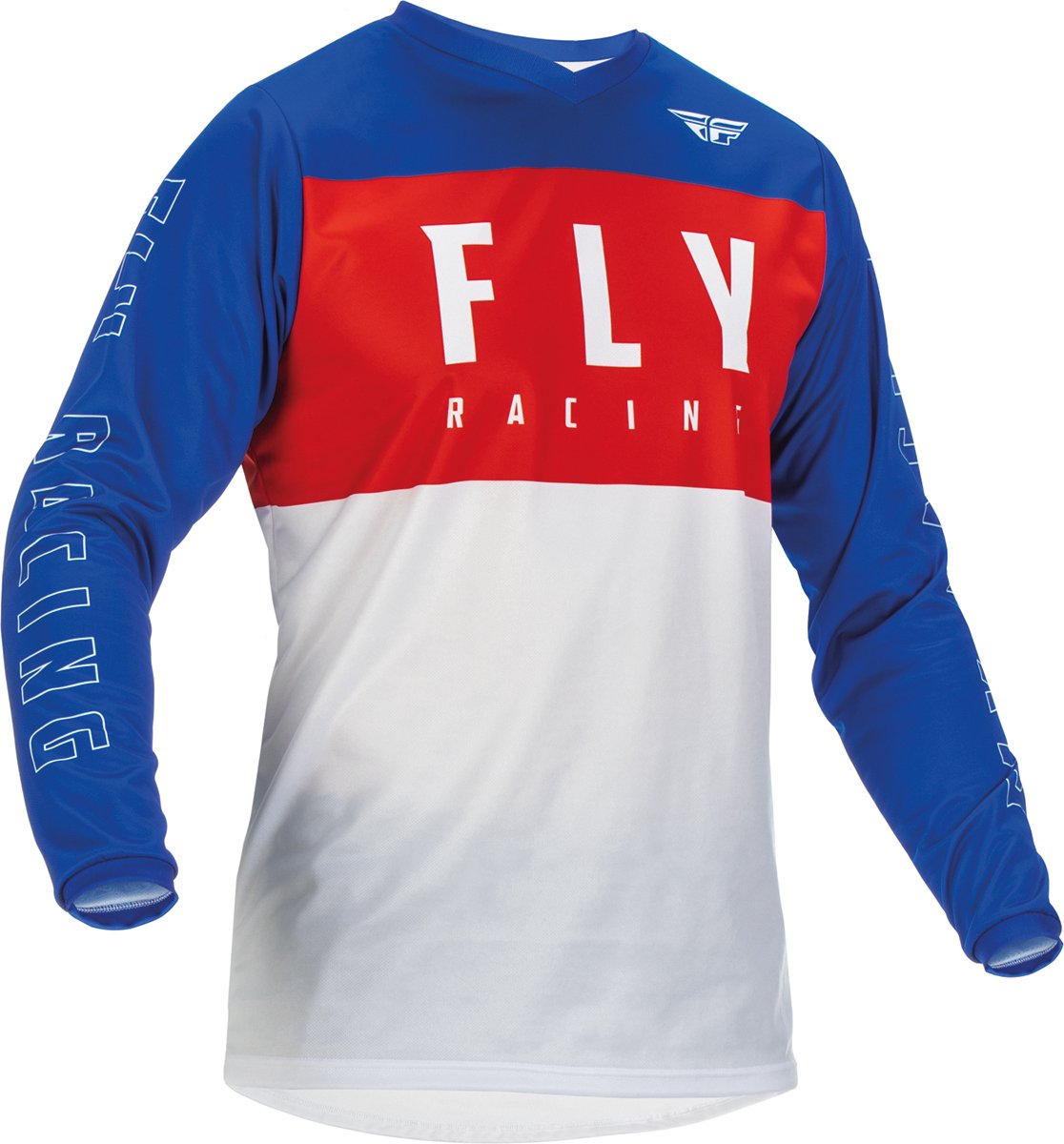 FLY Racing F-16 Jersey Red White Blue XL