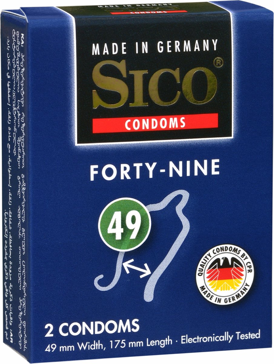 Condooms (49mm) 2 stuks