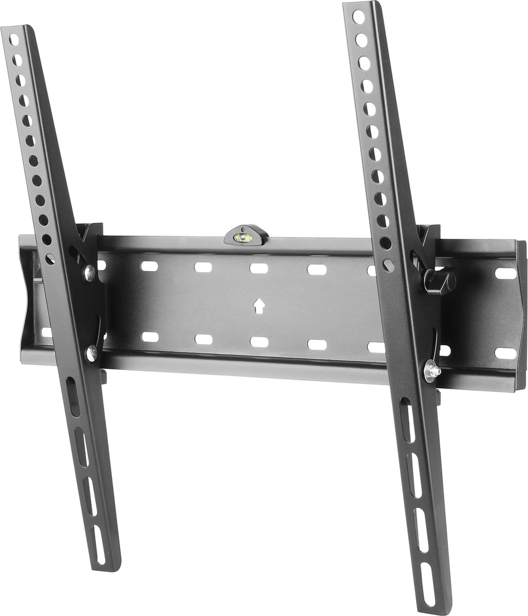 DELTACO ARM-1101 Kantelbaar TV beugel met waterpas 32-55 inch max. 40kg zwart