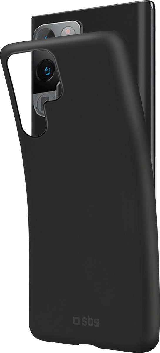 Samsung Galaxy S22 Ultra Hoesje - SBS - Vanity Stars Serie - TPU Backcover - Zwart - Hoesje Geschikt Voor Samsung Galaxy S22 Ultra