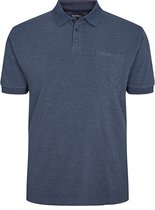 North 56°4 Polo's | Blauw | 7XL | 2-Pack | 3 Knopen