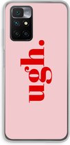 Case Company® - Coque Xiaomi Redmi 10 - Ugh - Coque souple pour téléphone - Protection tous côtés et bord d'écran