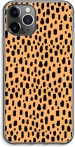 Case Company® - Hoesje geschikt voor iPhone 11 Pro Max hoesje - Panter - Soft Cover Telefoonhoesje - Bescherming aan alle Kanten en Schermrand