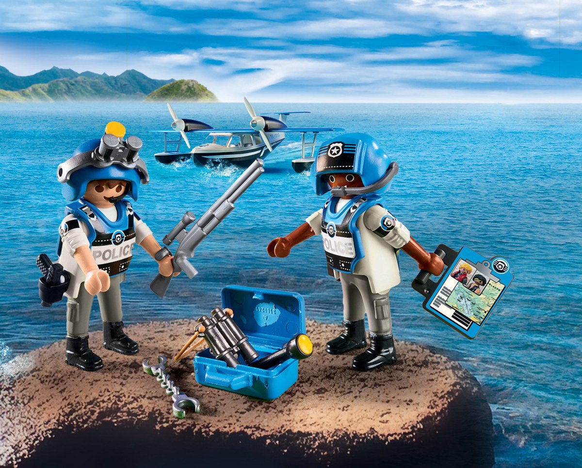 PLAYMOBIL Politiewatervliegtuig - 4445 — afbeelding 21