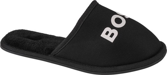 BOSS Logo Slippers J29312-09B, voor een jongen, Zwart, Pantoffels, maat: