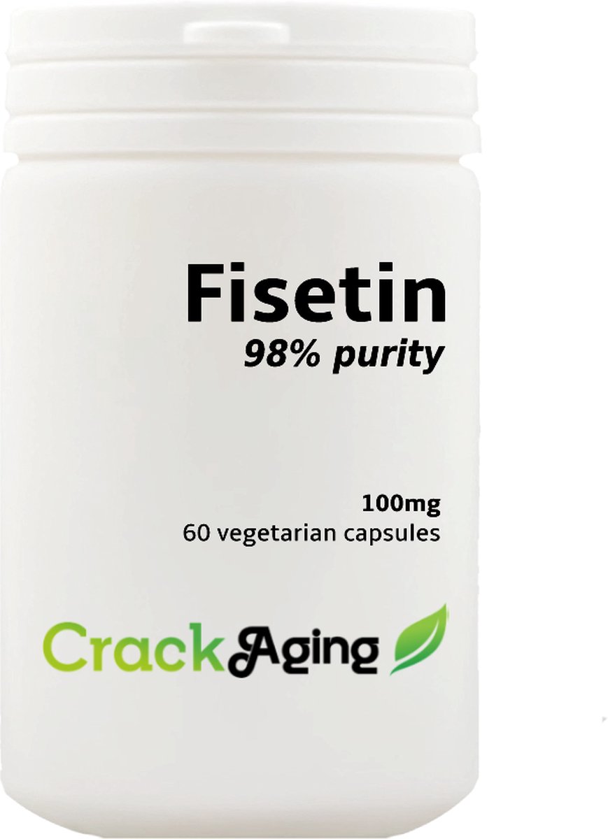 Goedkoopste Fisetine 98 100mg, 60 vegetarische capsules