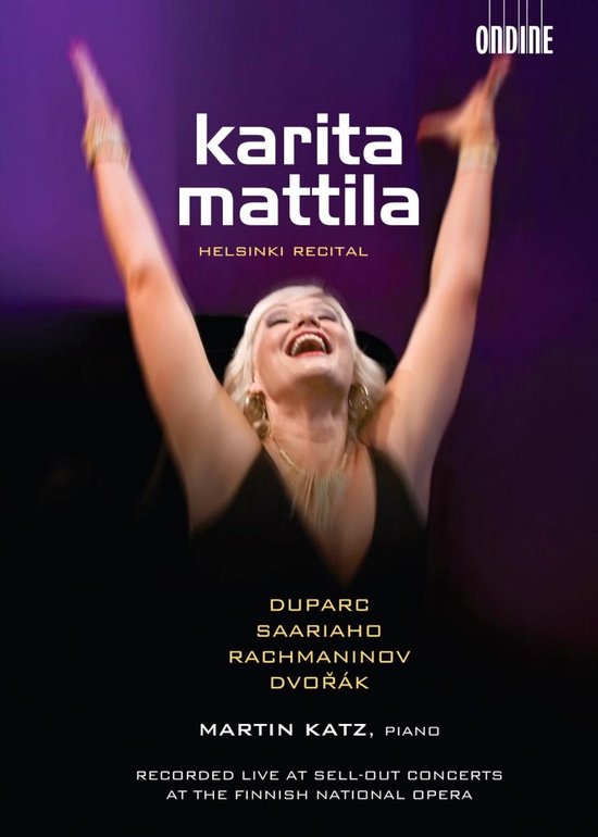 Ilmo Ranta Karita Mattila & Ilmo Ranta - Helsinki Recital (2 DVD), Karita Mattila ...