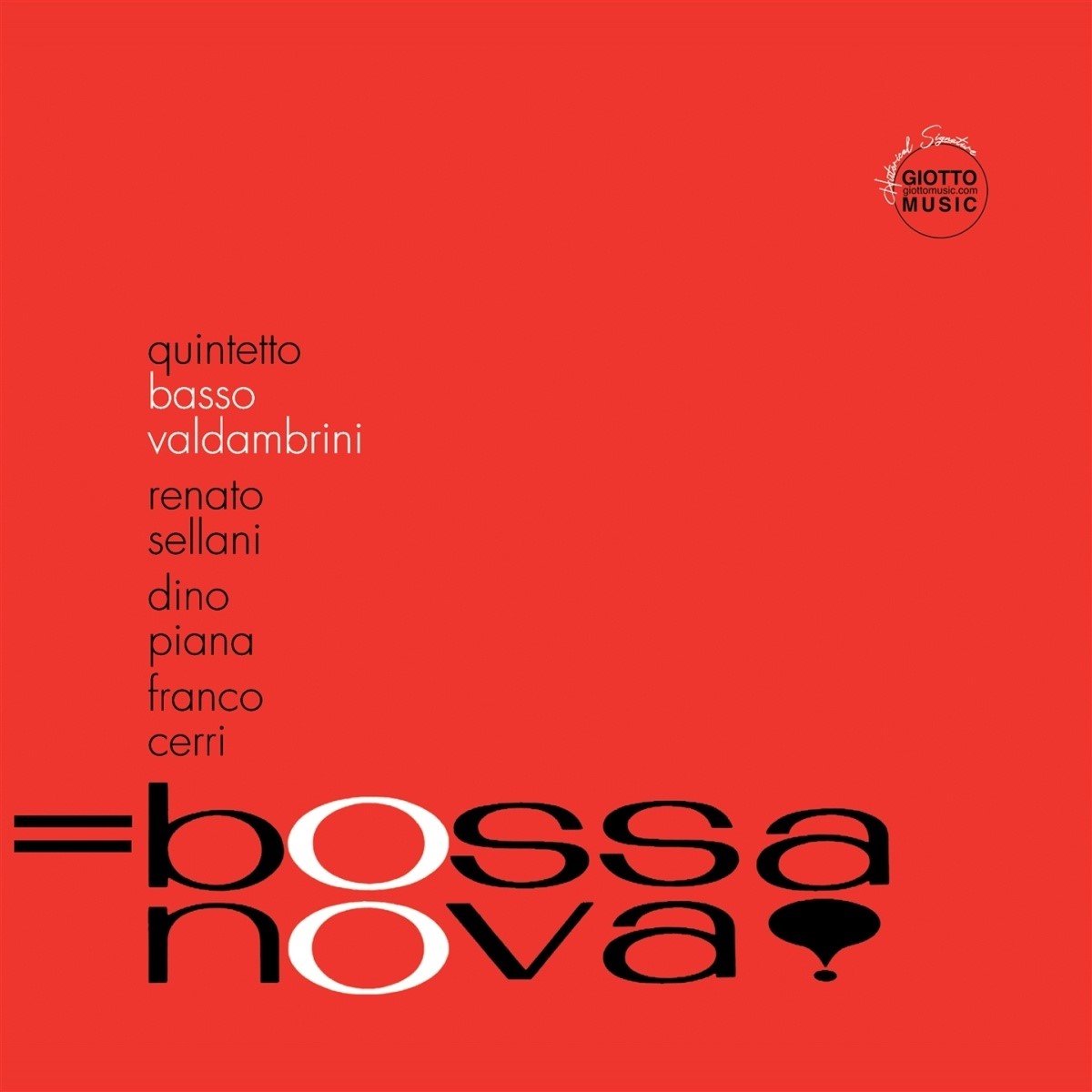 Quintetto Basso Valdambrini - Bossa Nova! (CD)